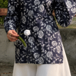 “Arla” Floral Top with Flowy White Palazzo W24 - women dress online bd