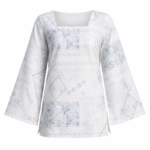 Fiahha Floral Only Top women kurti – front view
