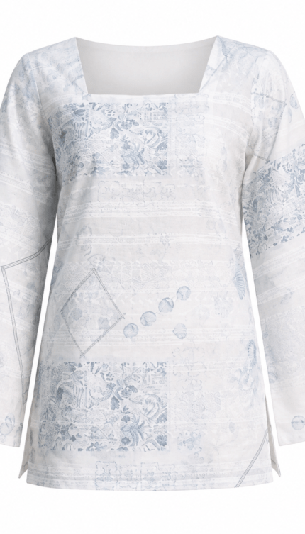 Fiahha Floral Only Top women kurti – front view