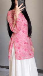 Jelly Fish R red women kurti – product view 7