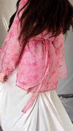 Jelly Fish R red women kurti – product view 5