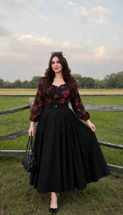 The Amélie Party white women kurti – front view